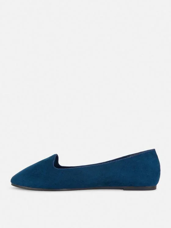 Primark Faux Suede Ballerina Women's