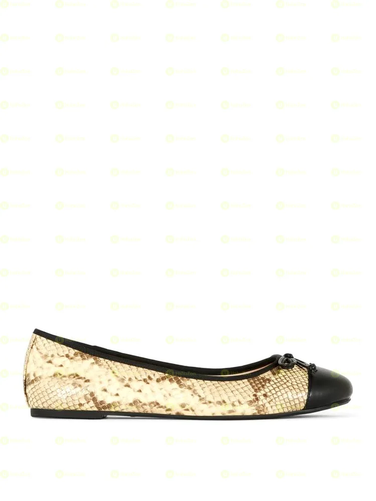 Primark Paneled Bow Ballerina Women's Flat