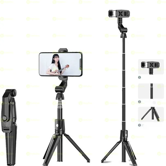 K-21 Bluetooth Selfie Stick with Extendable Tripod