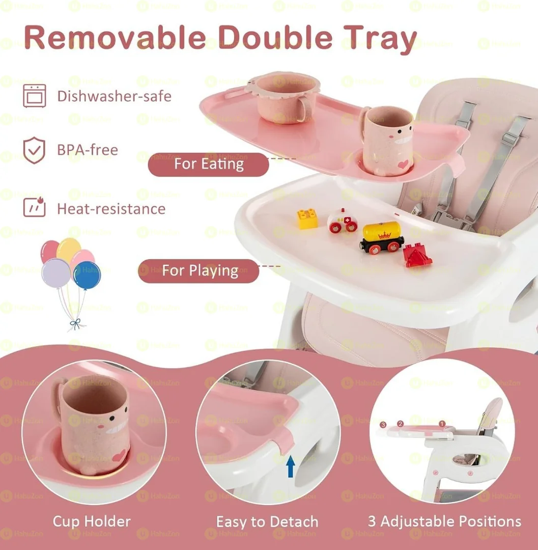 6 in 1 Convertible High Chair