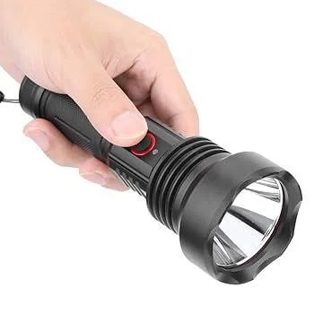 Rchargeable And Solar Led Flashlight