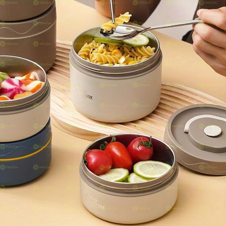 Isolated Lunch Box With Bag