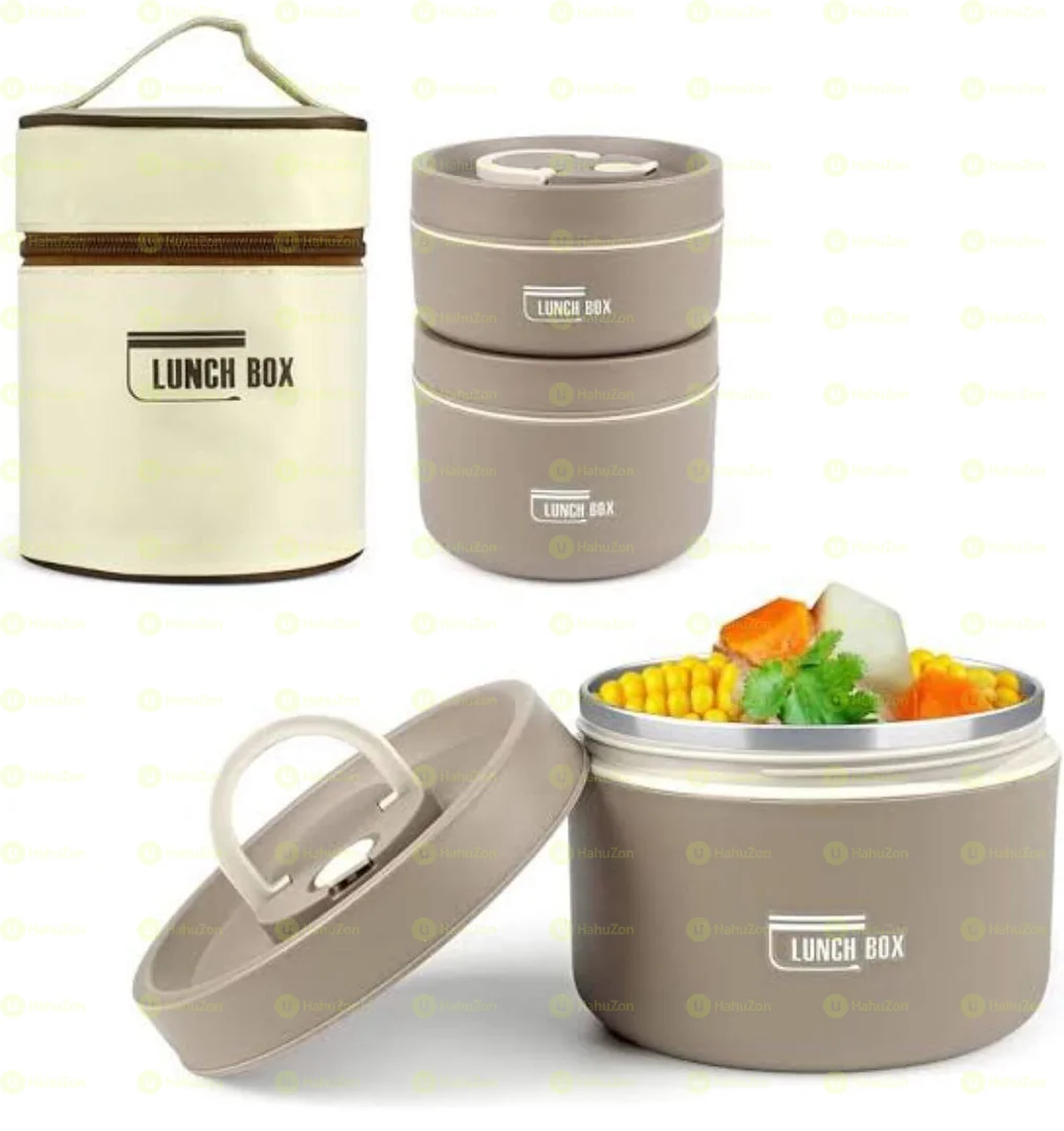 Isolated Lunch Box With Bag