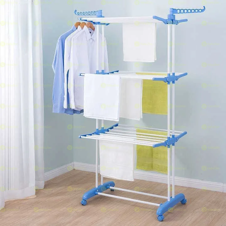 Three Layers Of Clothes Hanger