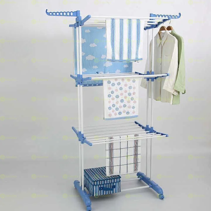 Three Layers Of Clothes Hanger