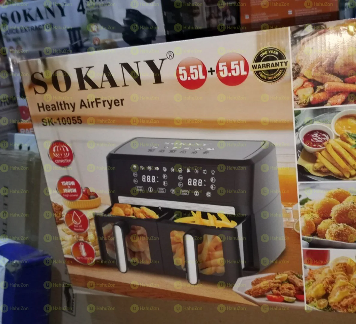 SoKany Double Basket Air Fryer