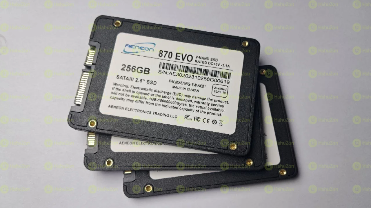AENEON 256GB 2.5" SATA SSD – 870 EVO Clone