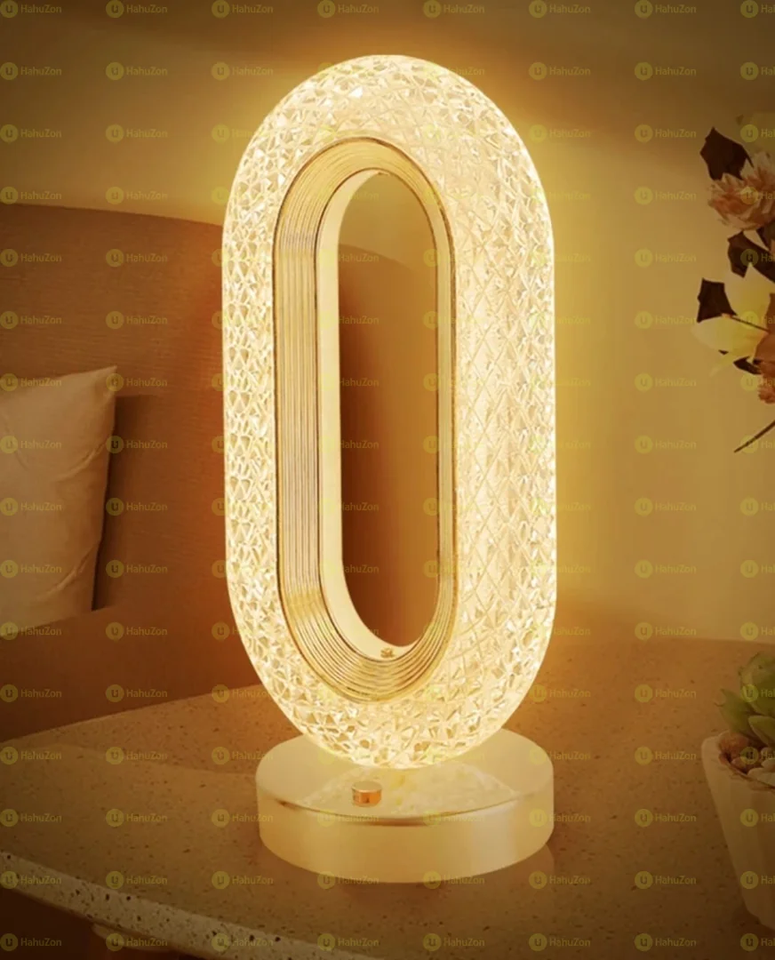 LED Crystal Table Lamp