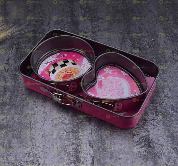 Mini 3pcs non stick cake mould