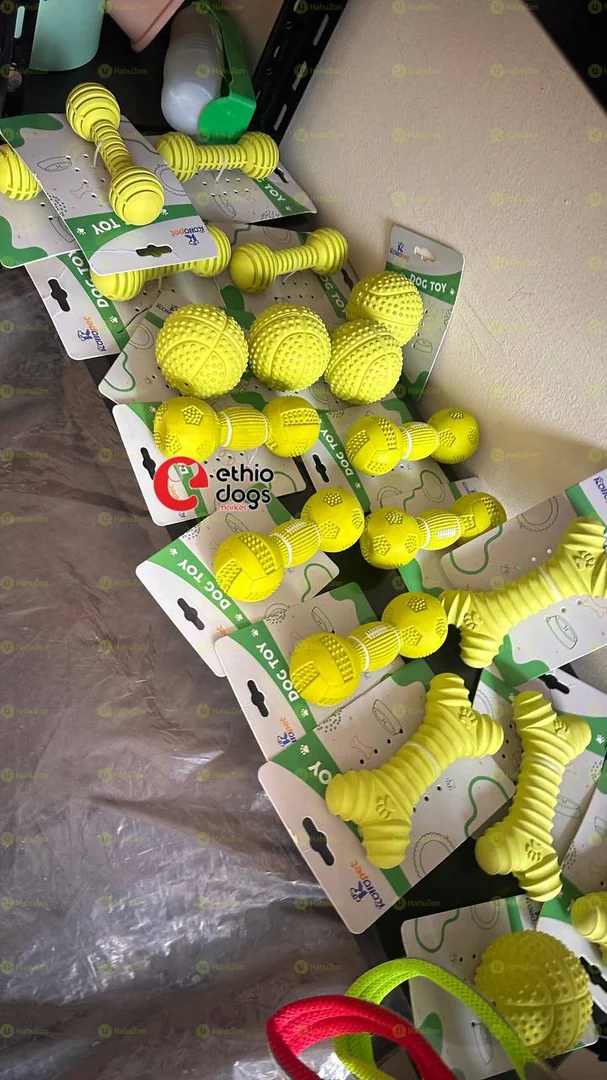 Artificial Bone And Balls Dog Toys