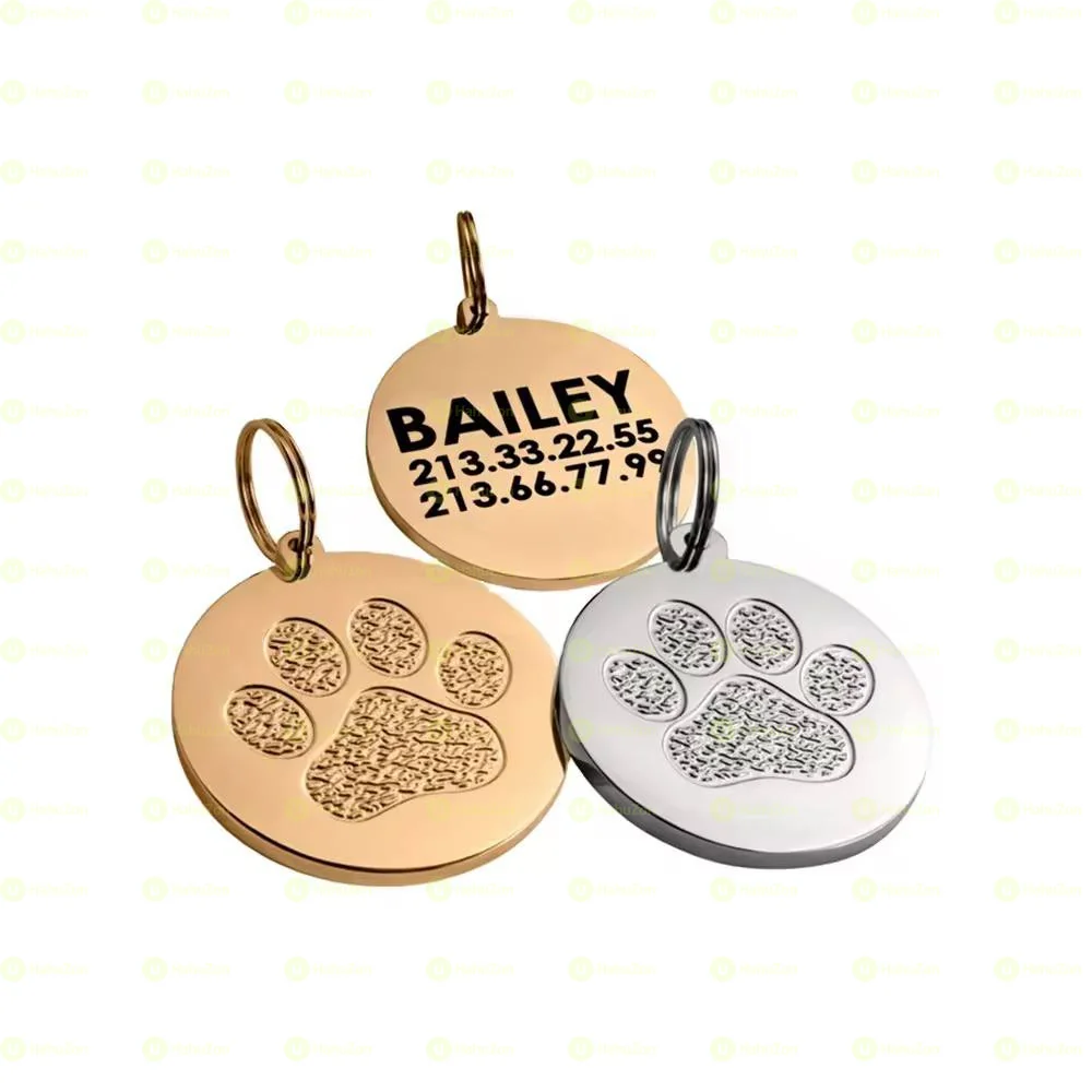 Pet Name Tags