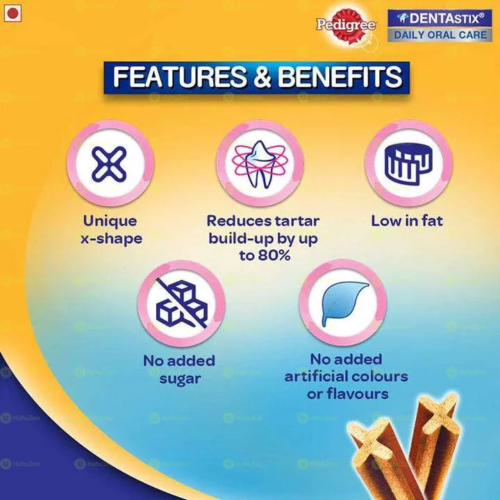Pedigree Dentastix Dog Treat Oral Care For Adult Large Breed (25 Kgs+)