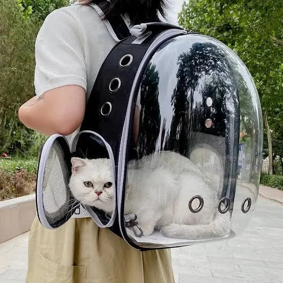 Cat & Small Dog Carrier Bag Out Door