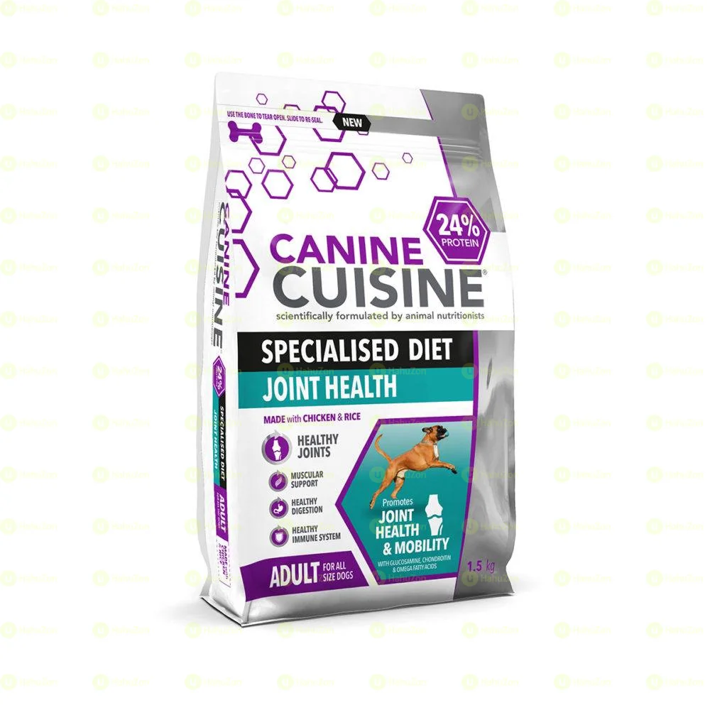 CANINE CUISINE ADULT DOG FOOD - JOINT HEALTH 1.5kg