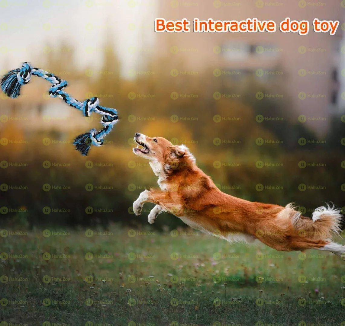 Durable Dog Rope Toy for Aggressive Chewers