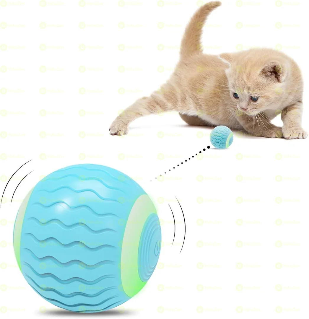 Smart Cat Ball Toys Automatic Rolling Ball Electric