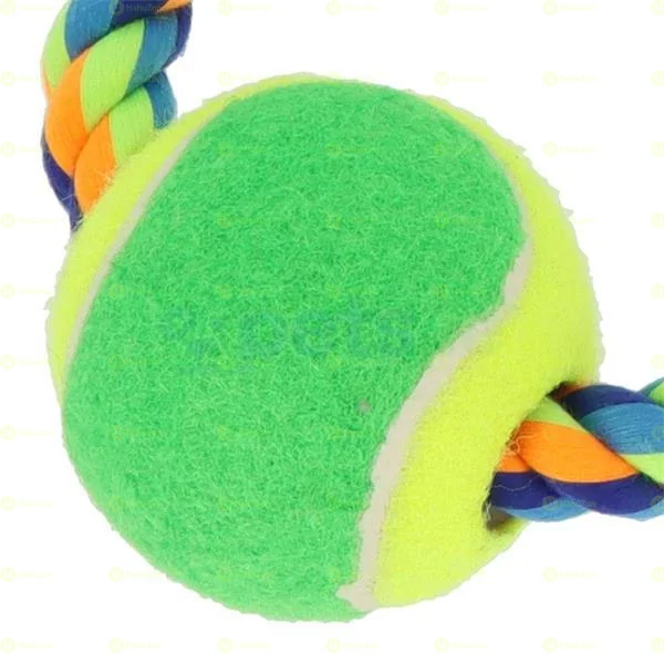 8 Rope Tug and Ball Dog Toy