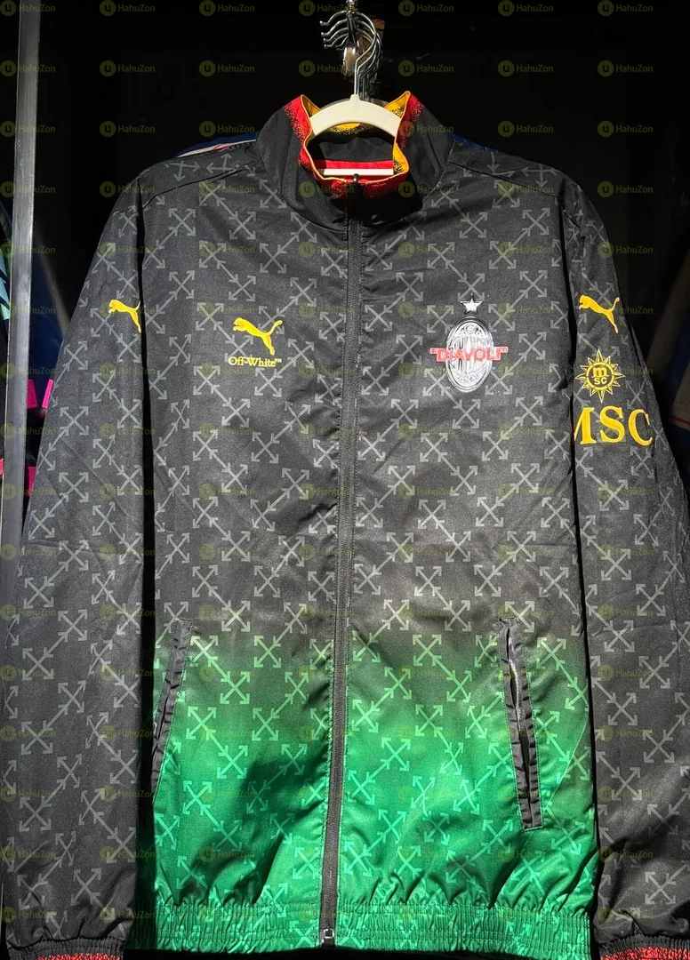 Ac Milan Double sided Reversible Jacket