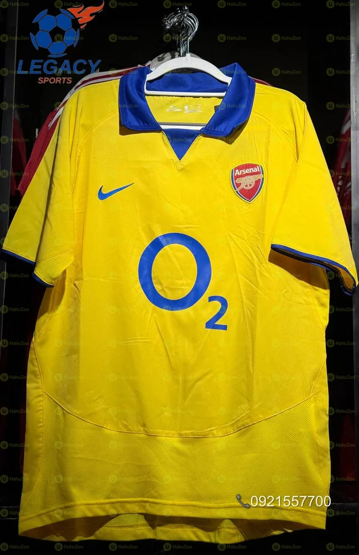 Arsenal O2 2003/2005 Away Retro Jersey