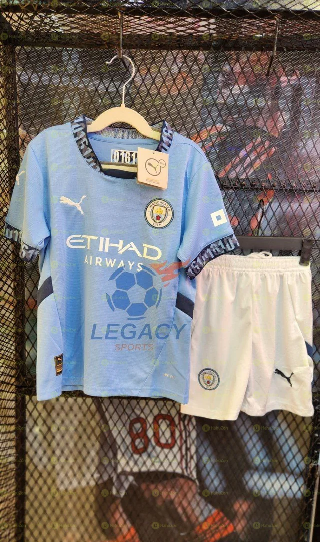Manchester City Home Kit Kids