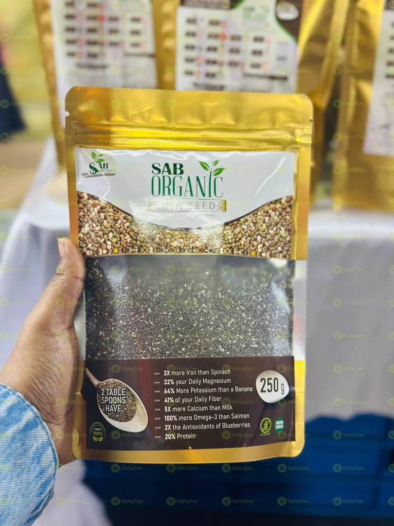 Sab Organic Raw Chia Seeds