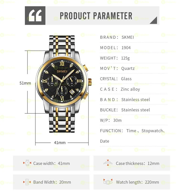 Skmei Quartz Movement Men's Watches