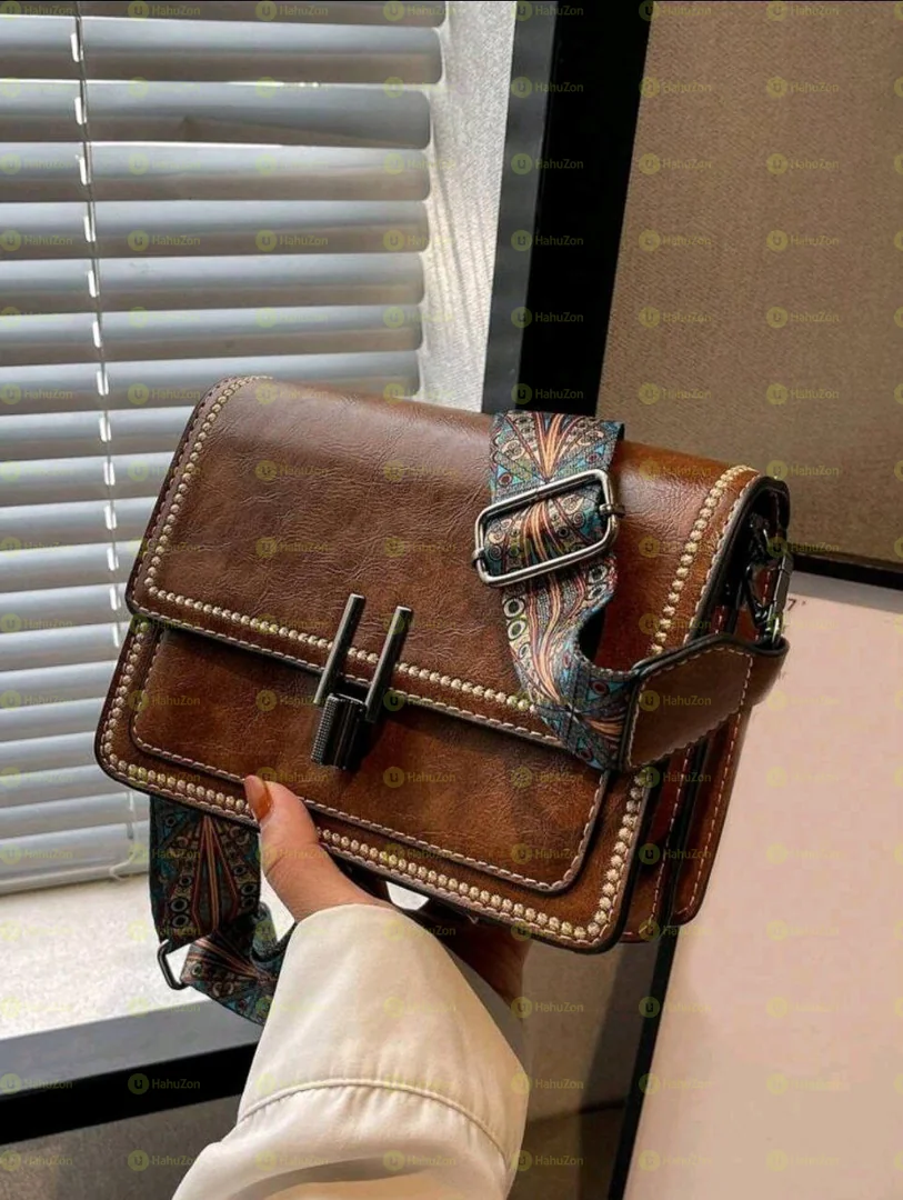 One-Shoulder Cross Body Small Square Bag