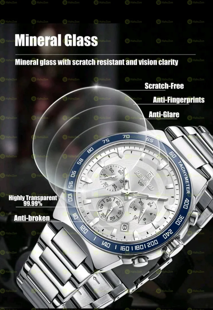 Reward Men's 3-Eye Analog Watch
