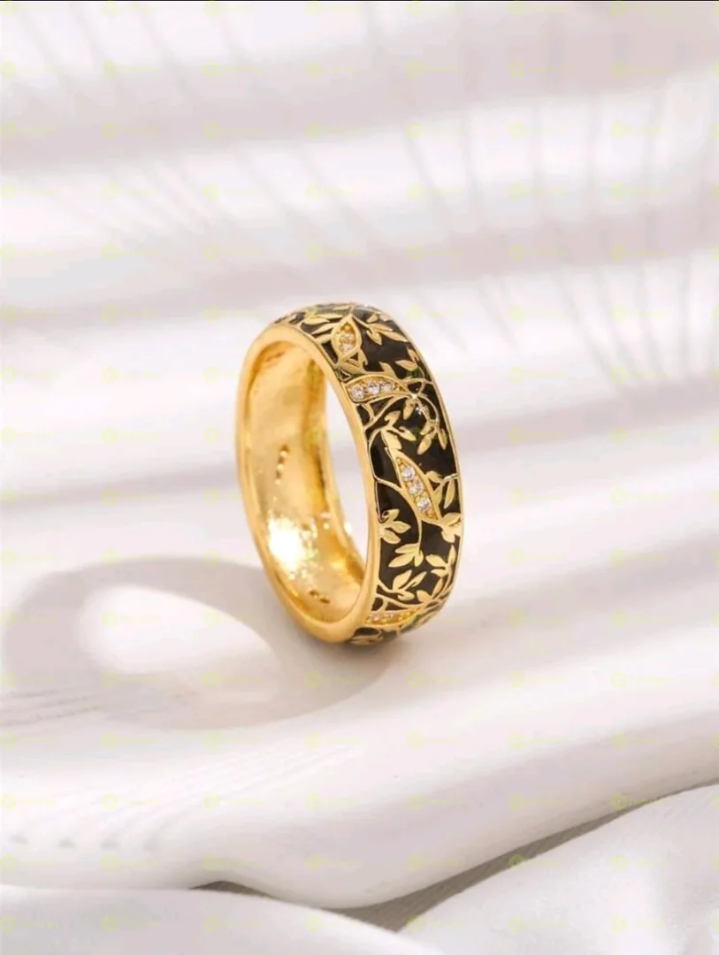 Womens Flower Design Rings