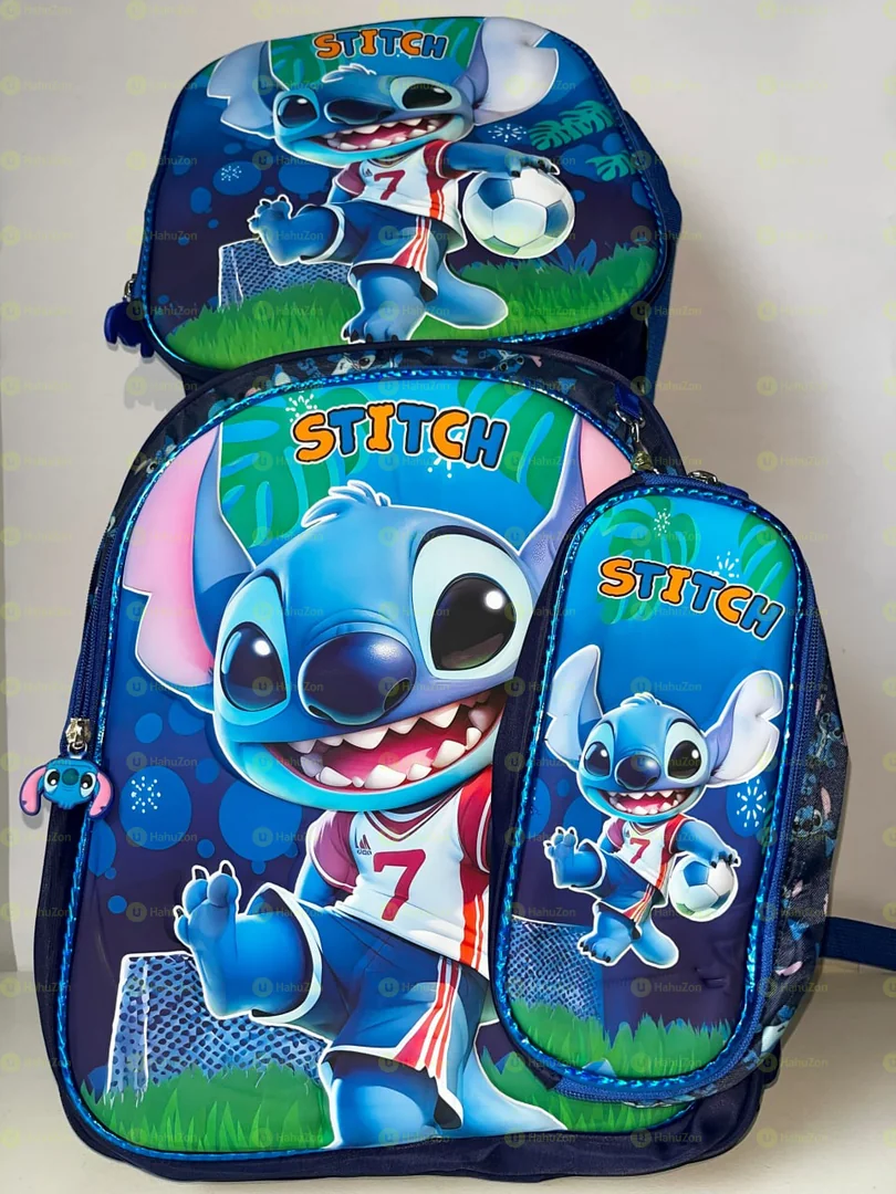 Back Packs With Pencil Bag And Lunch Bag