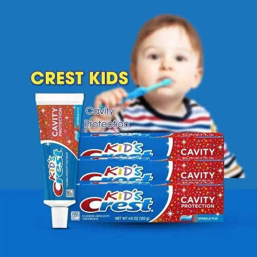 Orajel Kids Fluoride-Free Training Toothpaste with Brush