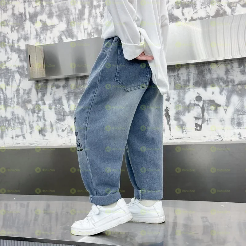 Toddler Boys Polished Jeans Versatile Pants