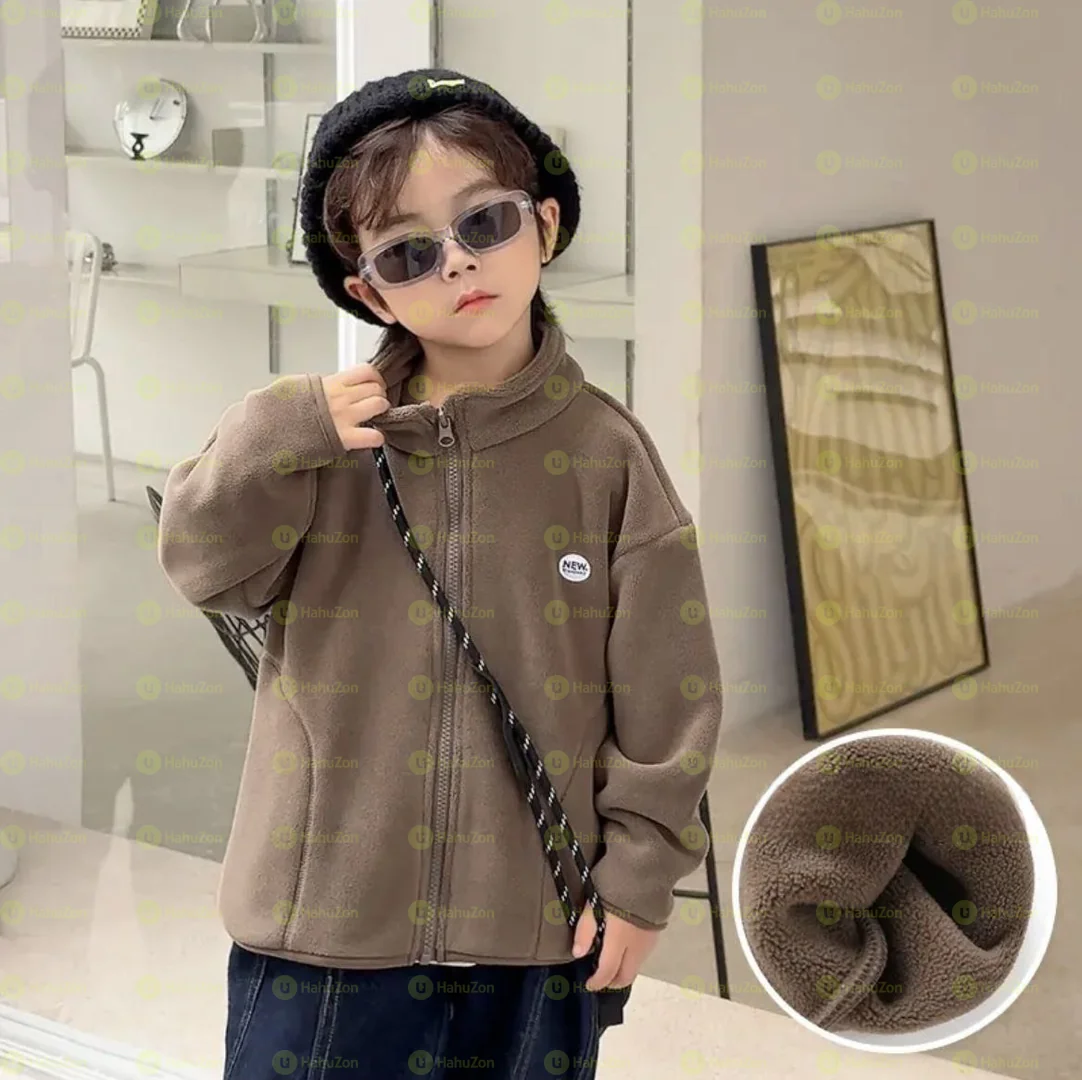 Velvet Plus Warm Kids Jacket