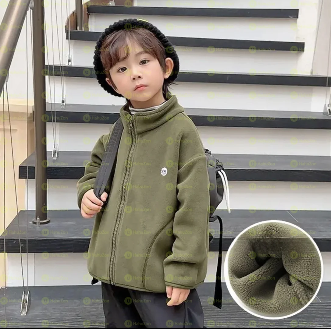 Velvet Plus Warm Kids Jacket