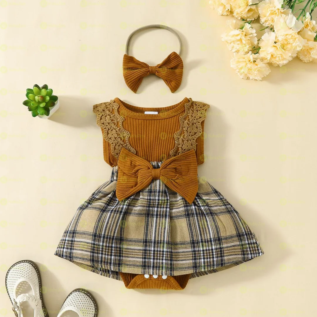Babygirl 2Pcs Set Floral Dress