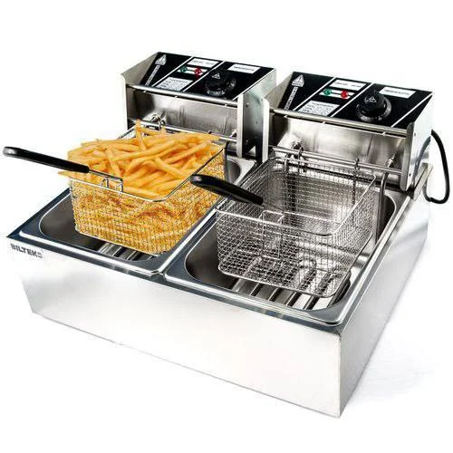 Nima Double Deep Fryer Electric