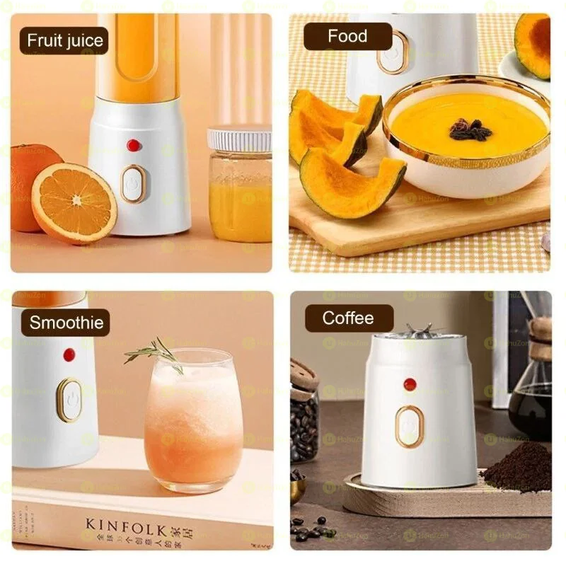Mini Rechargeable Juicer With Extra Cup