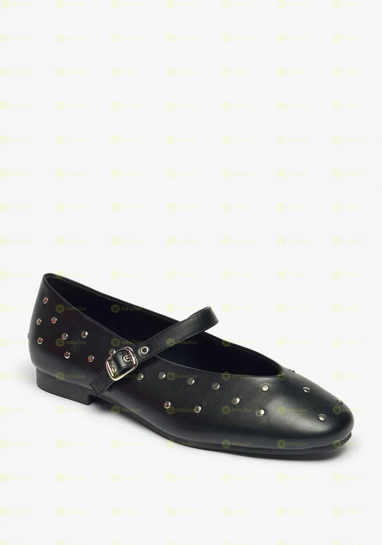 Primark Paneled Bow Ballerina Women's Flat