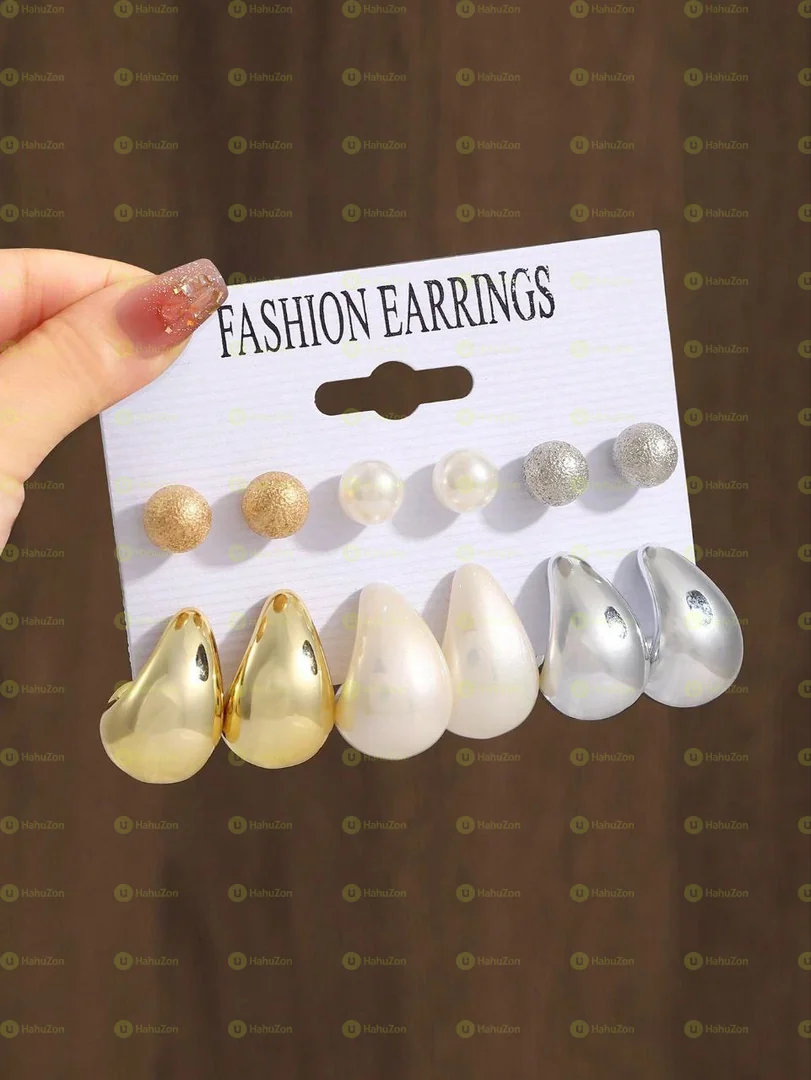6 Pair of Earrings