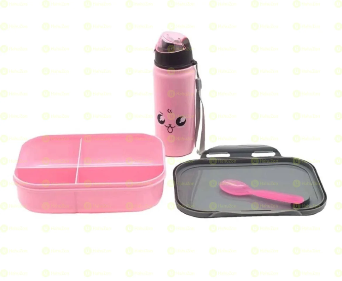 Lunch Box With 400ml bottle