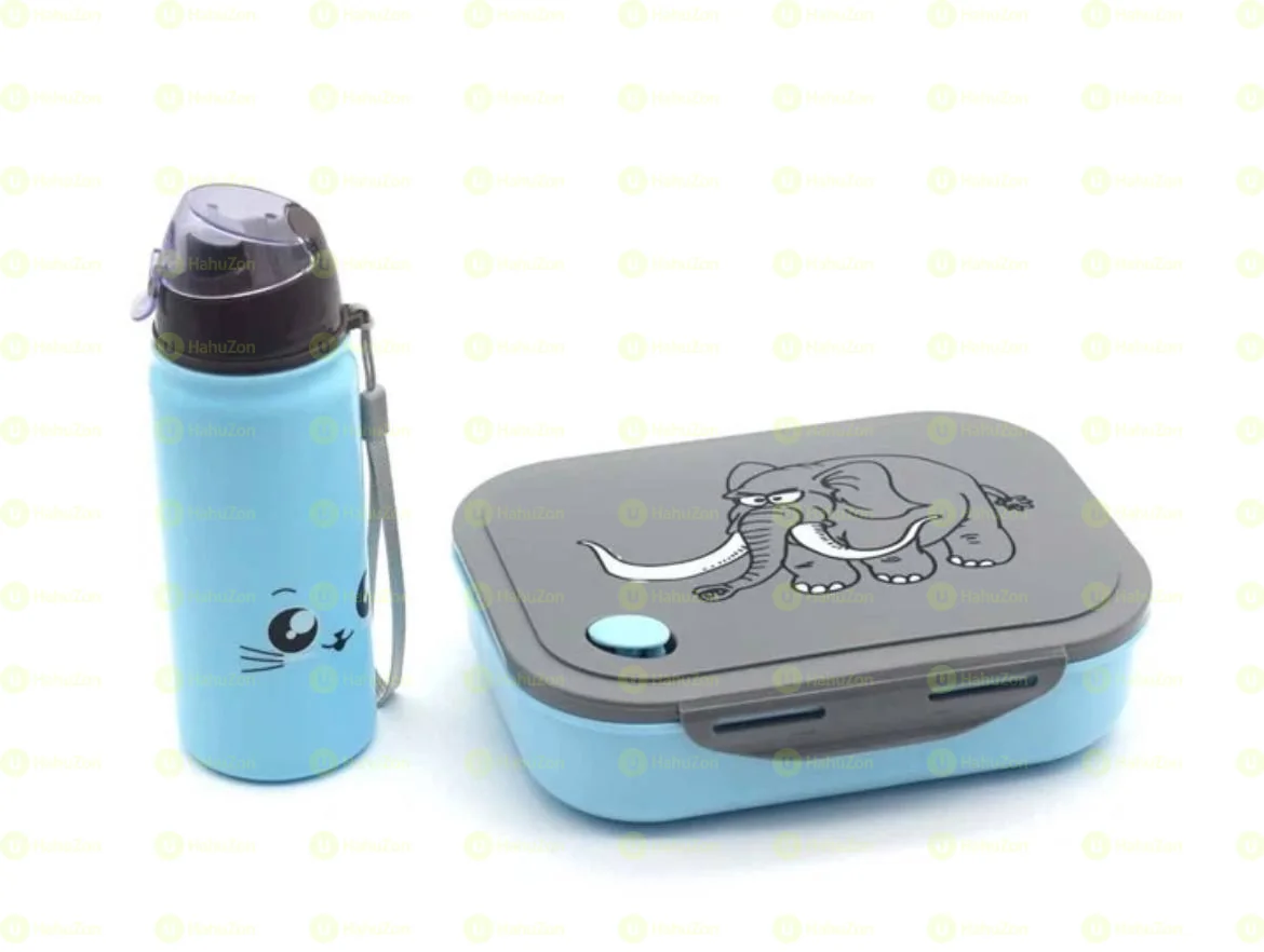 Lunch Box With 400ml bottle