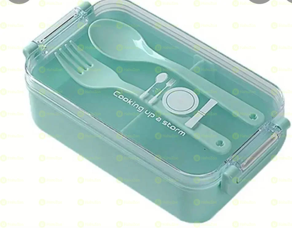 Lunch Boxes With Fork And Spoon