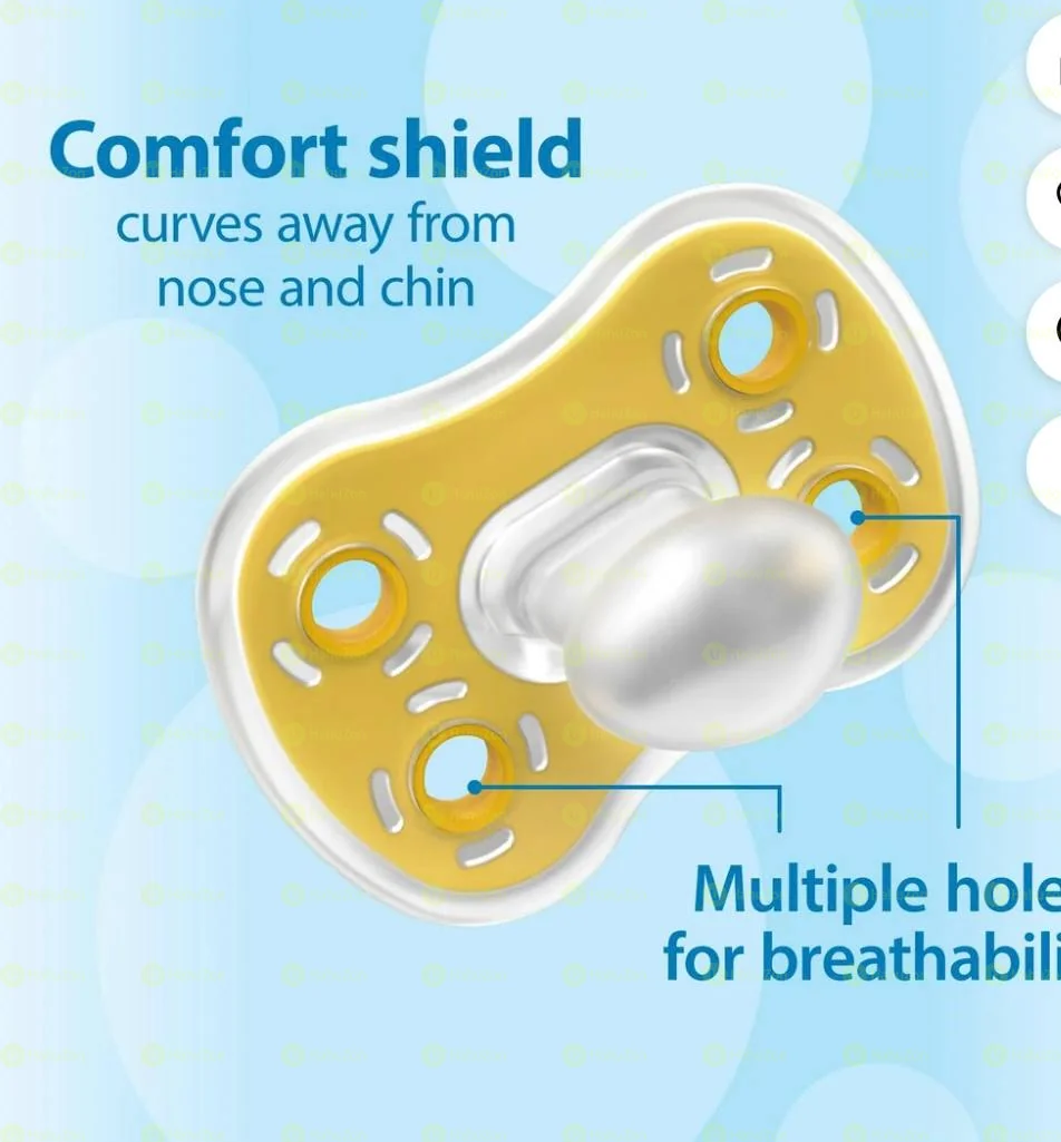 Dr. Brown's Advantage One-Piece Silicone Baby Pacifier