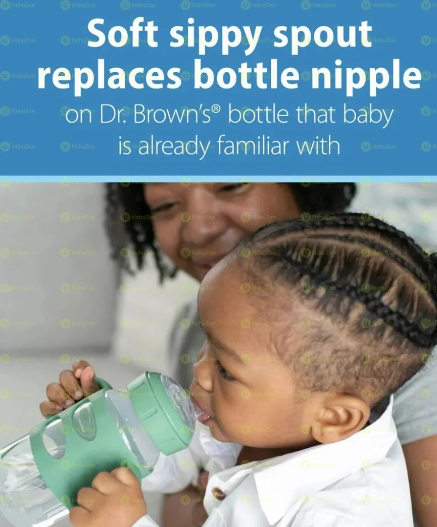 Dr. Brown's Milestones Wide-Neck Sippy Bottle