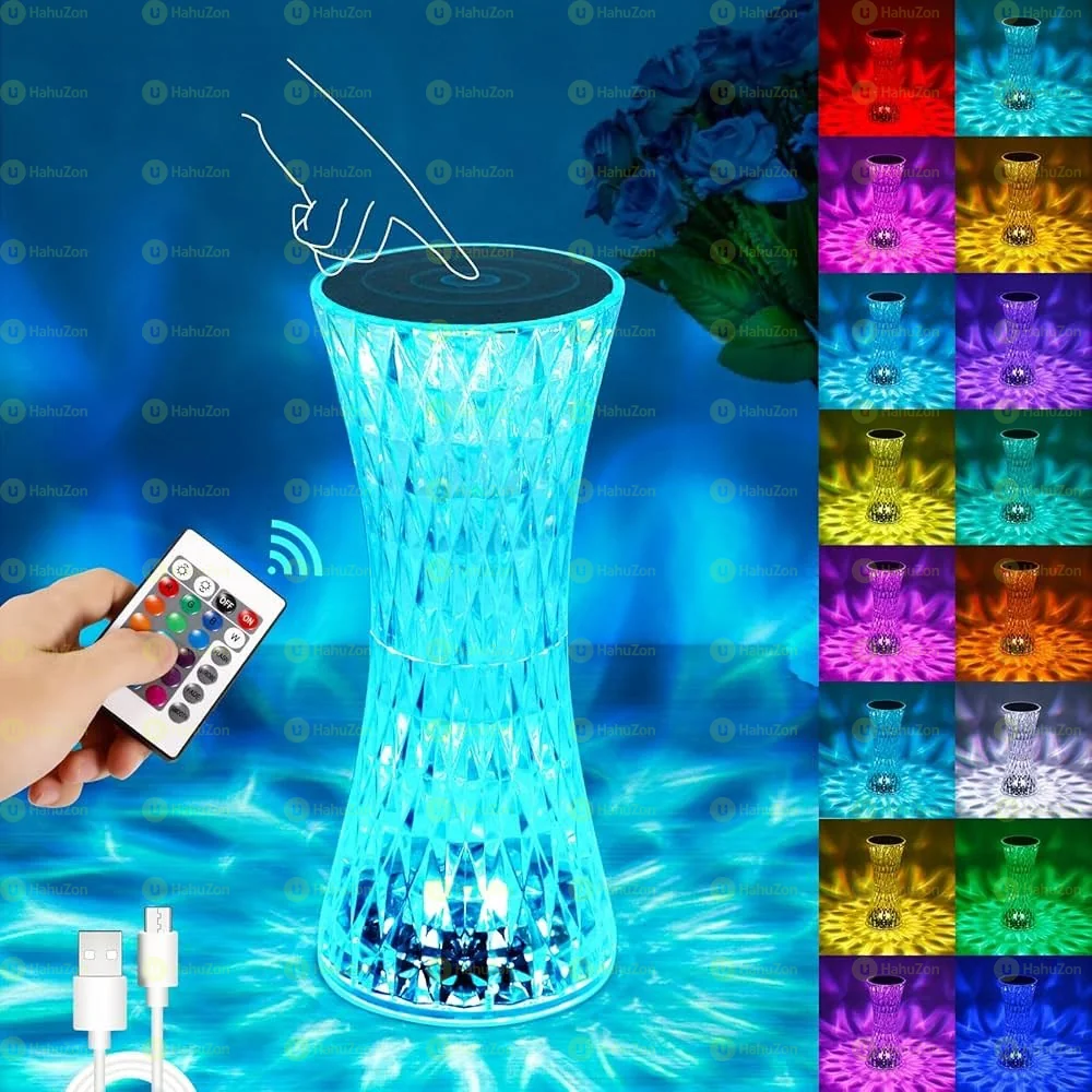 Rose Diamond Table Lamp
