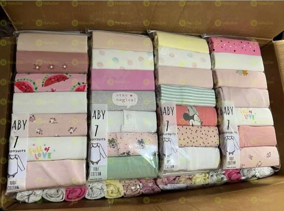 ባለ 7 ፍሬ የልጆች የዳይፐር ቲሸርት