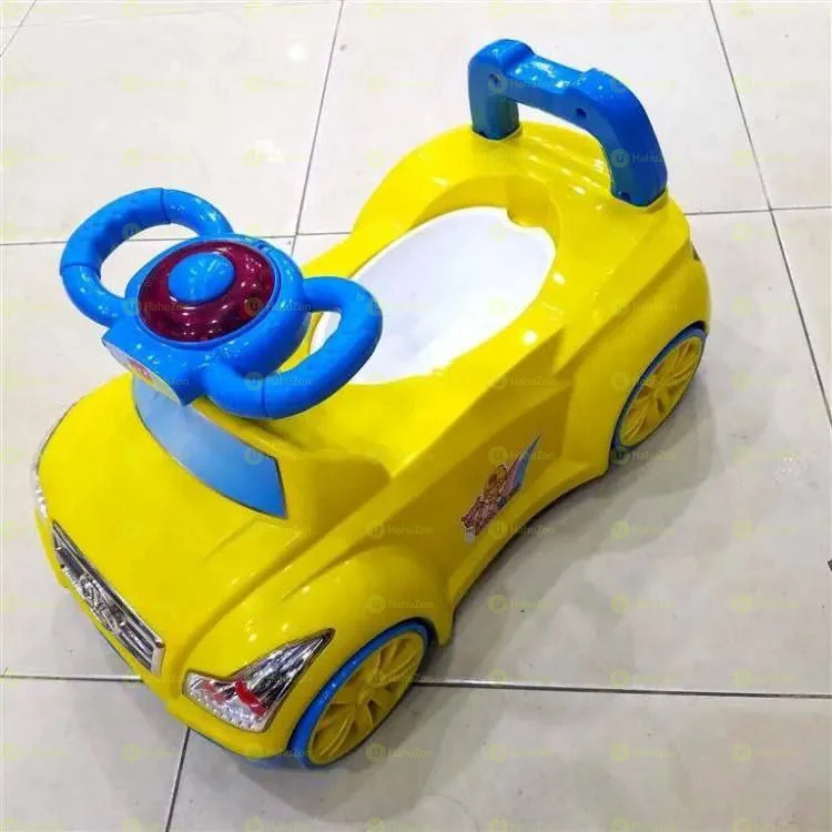 መኪና ቅርፅ የተዘጋጀ የልጆች ፖፖ
