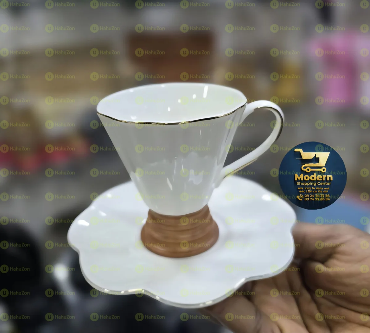 እጅግ ዉብና ቄንጠኛ የሆነ የቡና ሲኒ