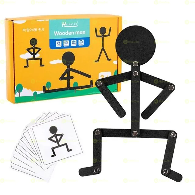 Wooden Man Toy