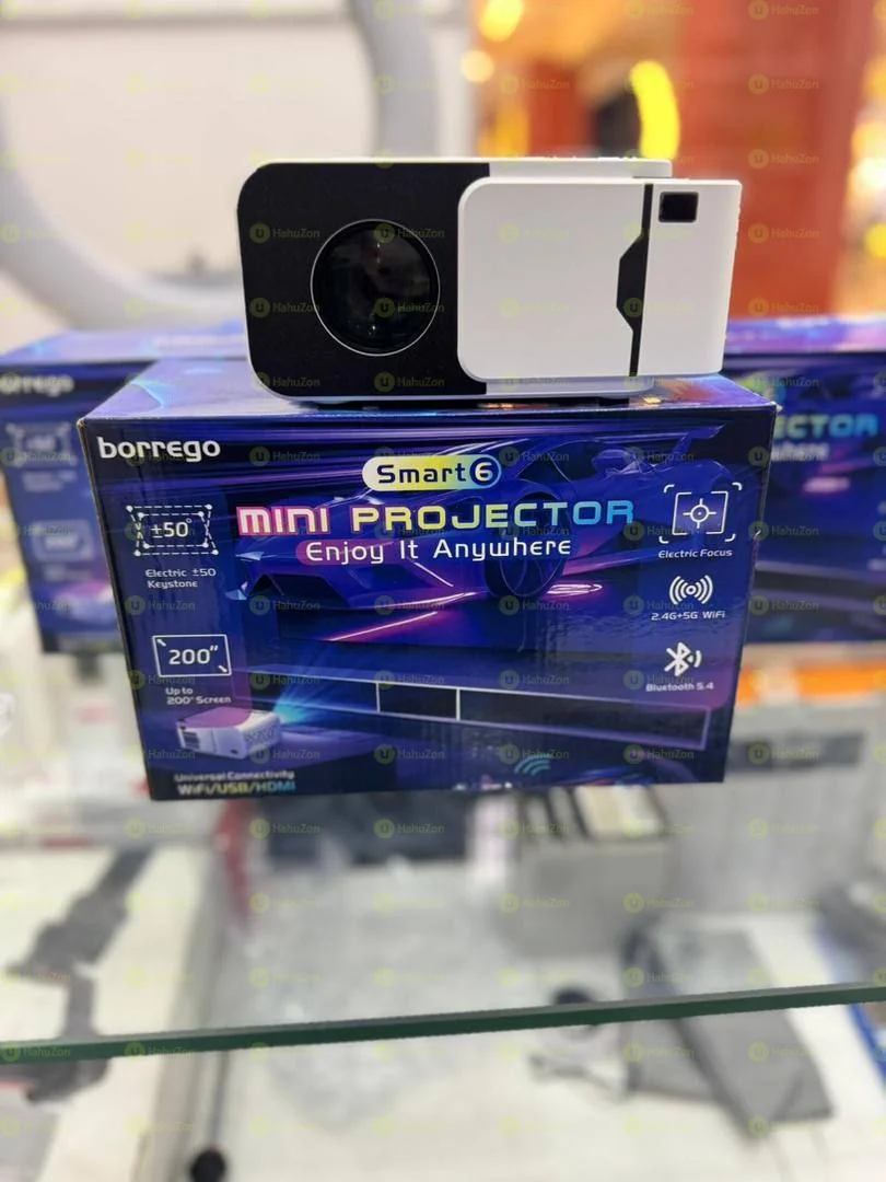 The Borrego Smart 6 Mini Projector